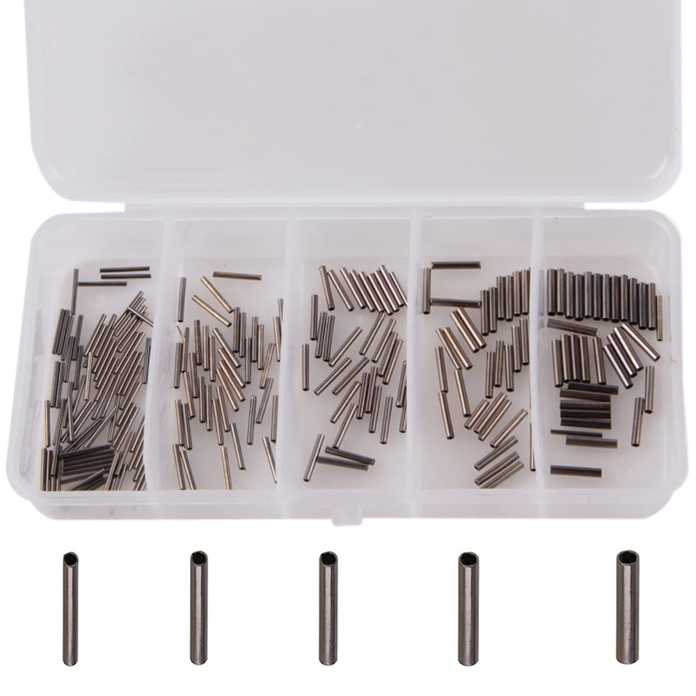 Fishing Line Box - 180 unids/caja 0,6mm-1,4mm tubo de pesca