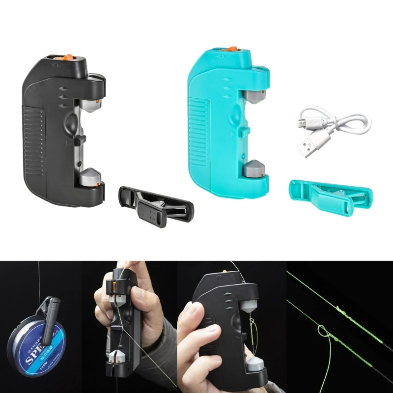 Fishing Line Spool - Línea de pesca eléctrica, anudador de