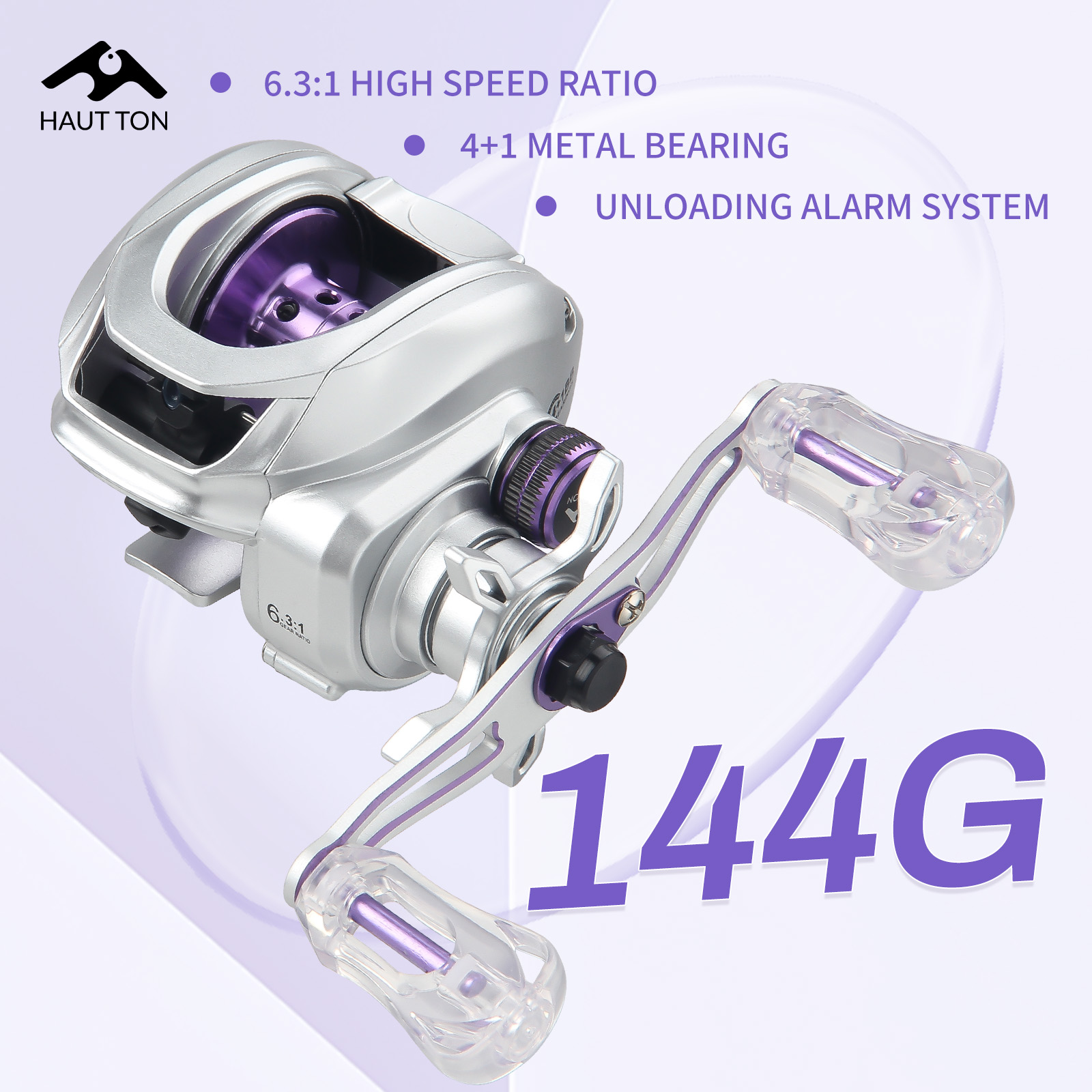 Kastking Reel Zephyr - HAUT TON-carrete de pesca Baitcaster AP200,