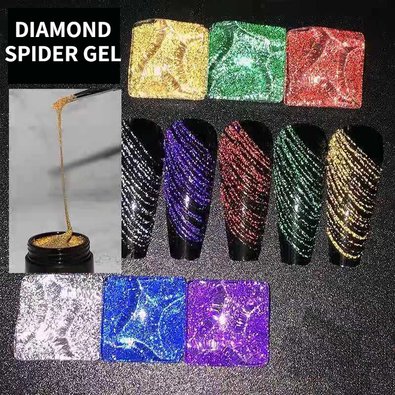 Gel de araña de 6 colores, nue - Copolymer Line reseña y precio