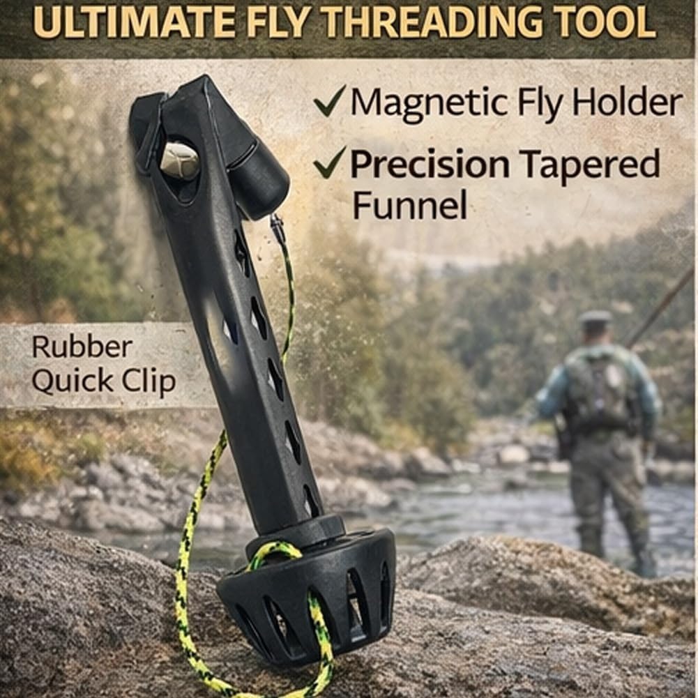 Enhebrador Magnético Portátil  - Fishing Line Winder reseña y precio