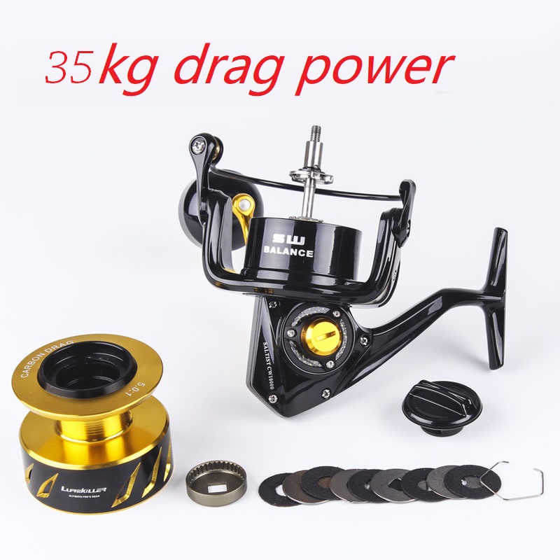 Carrete de Pesca Giratorio Lur - Daiwa Reel Bg reseña y precio